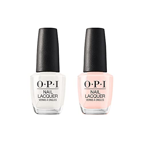 OPI Nail Lacquer Bundle - Bubble Bath & Funny Bunny Nude Shades (0.5 fl oz)
