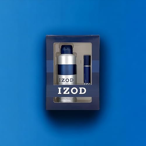Izod Blue Legacy Navy Blue Eau De Toilette & Body Spray Set for Men