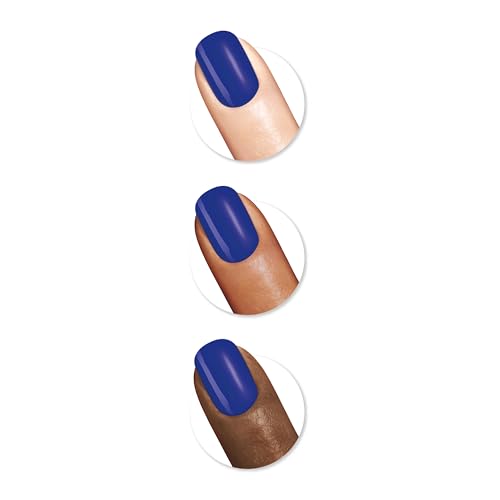 Sally Hansen Insta-Dri Nail Polish - Dark Blue, Quick Dry & Long Lasting