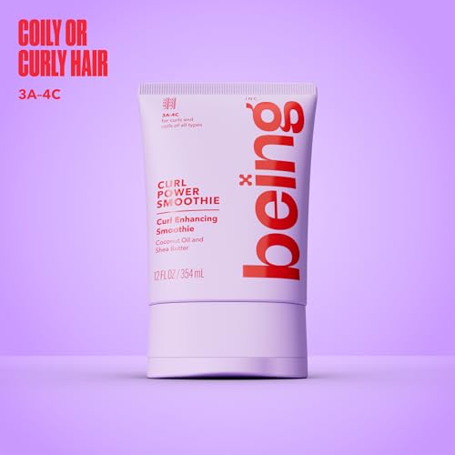 Being Dream Curl Smoothie Curl Enhancing Cream, Coconut Oil & Shea, 12 oz (2 Pack)