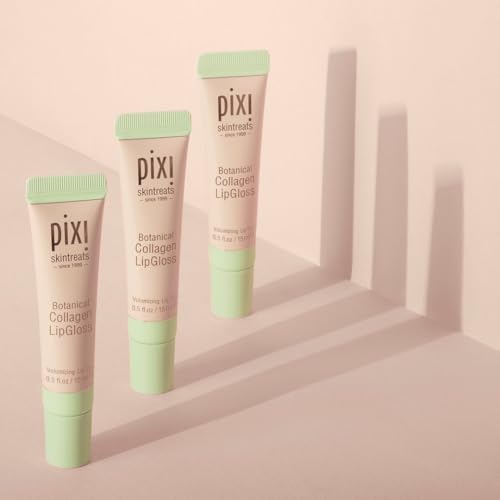 Pixi Botanical Collagen Lip Gloss - Nourishing, High Shine, Hydrating 0.5 fl oz