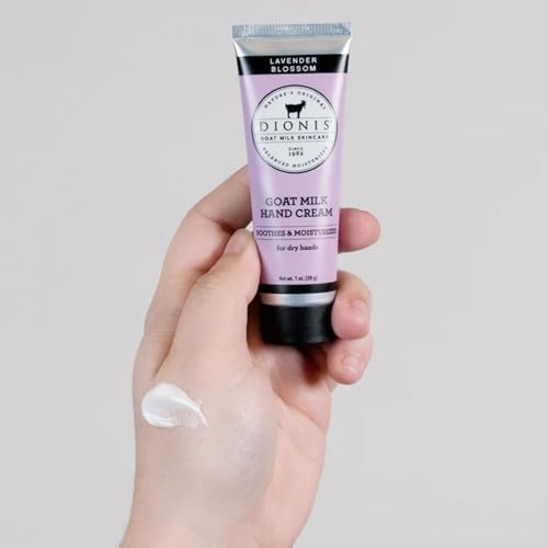 Dionis Goat Milk Hand Cream Lavender Blossom - 1 oz Pack of 4