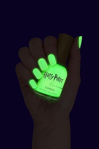 Orly Harry Potter Nail Polish Toppers - Glow in the Dark & Matte Black Crackle