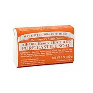 Dr. Bronner's Organic Tea Tree Bar Soap - 5 oz