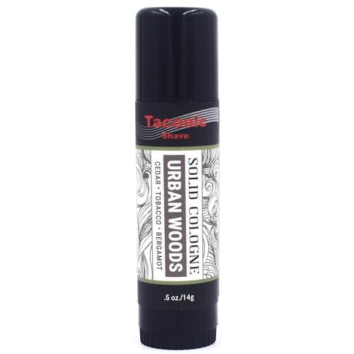Urban Woods Solid Cologne for Men - All-Natural & Portable