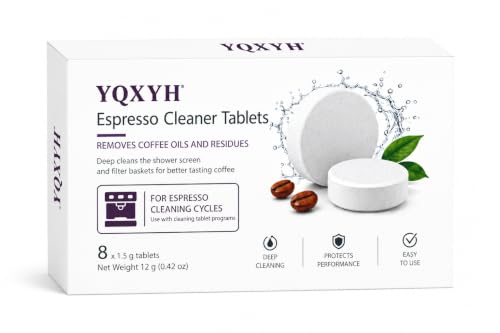 Espresso Cleaning Tablets - 8 Tablets for Optimal Machine Care