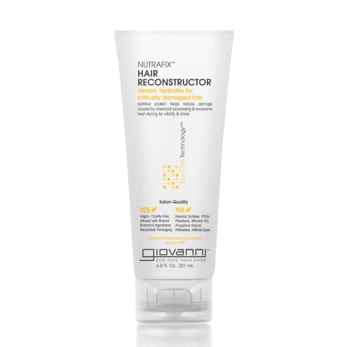 Giovanni Nutrafix Hair Reconstructor - Deep Damage Repair & Thickening, 6.8 oz