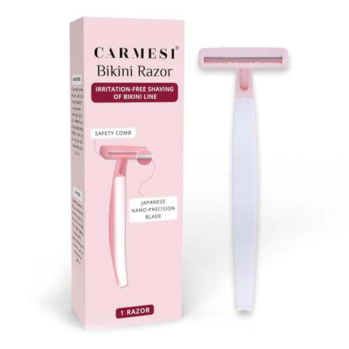Carmesi Bikini Razor for Women - Gentle Hair Removal with Nano-Precision Blades