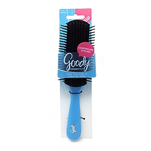 Goody Straight Talk Rubber Styler Brush for Smooth Hair