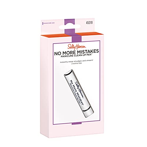 Sally Hansen No More Mistakes Manicure Cleanup Pen - White, 0.05 Oz