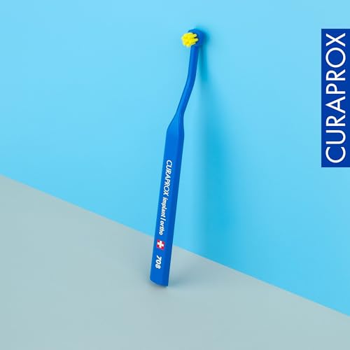 Curaprox CS 708 Implant Toothbrush - Gentle Care for Braces & Implants