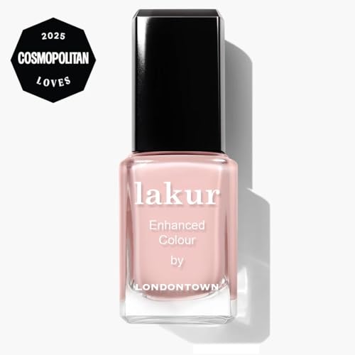 LONDONTOWN Lakur Nail Polish ? Pink & Purple Shades, Long-Lasting, Streak-Free, Chip-Resistant | 21+ Free Non-Toxic Vegan Nail Color, Strengthens & Hydrates Nails, 0.4 Fl Oz