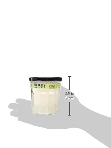 Mrs. Meyer's Lemon Verbena Scented Candle 7.2 oz | Long-Lasting Soy & Vegetable Wax