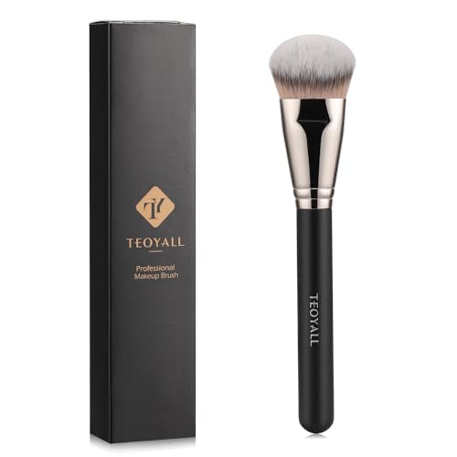 TEOYALL Large Foundation Brush for Seamless Makeup Application