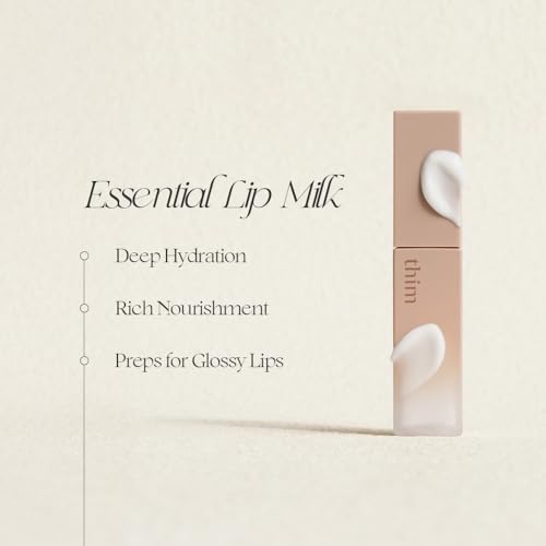 thim Essential Lip Milk - Hydrating Lip Primer with Shea Butter & Jojoba Oil