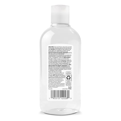 Amazon Essentials Micellar Water 13.5 Fl Oz - All-in-One Cleanser