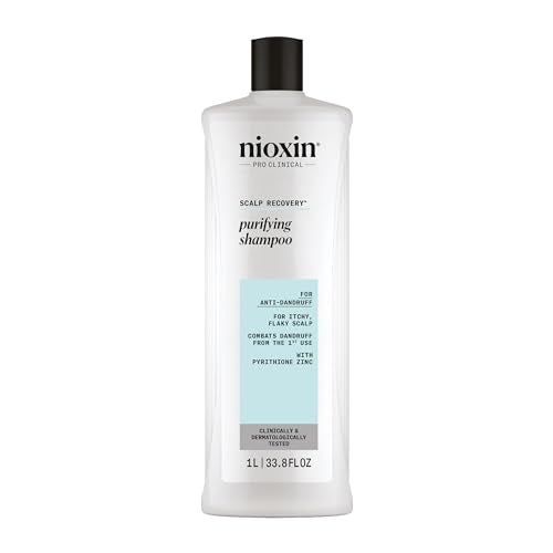 Nioxin Scalp Recovery Purifying Shampoo | For Itchy, Flaky Scalp | Anti-Dandruff | Formulated with Pyrithione Zinc