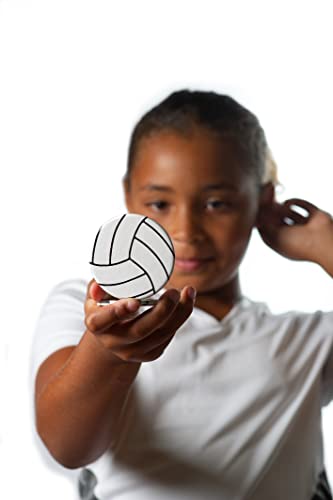 Tandem Sport Volleyball Compact Mirror - Double-Sided Pocket Mirror