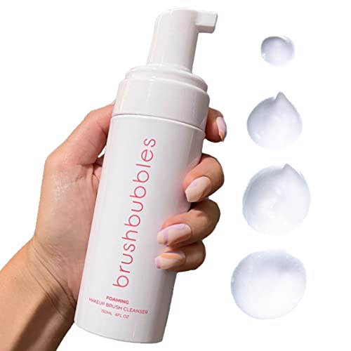 Foaming Makeup Brush Cleaner & Sponge Shampoo - Fragrance-Free, Vegan, Cruelty-Free, 6 fl oz