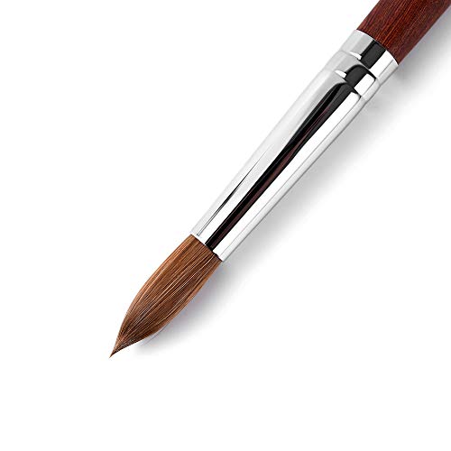 KADS 100% Kolinsky Sable Acrylic Nail Brush - Professional Size 14