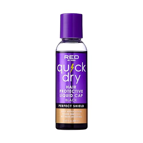 Red by Kiss Quick Dry Hair Protective Liquid Cap - 2oz