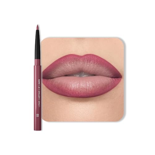 QIDSTERS Gel Lip Liner Pencil for Women, Light Purple Matte, Waterproof & Long Lasting