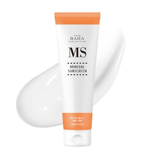 Cos De BAHA Mineral Zinc Oxide Sunscreen - Lightweight Face Moisturizer