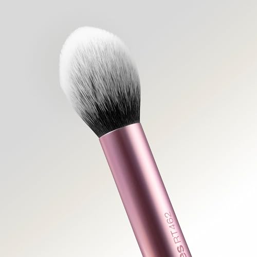 Real Techniques Precision Blush Brush - Fluffy Vegan Makeup Brush