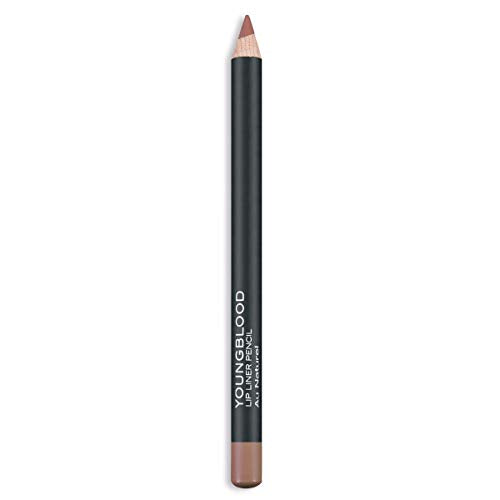 Youngblood Lip Liner Pencil - Au Naturel, 0.04 Oz, Vegan Formula