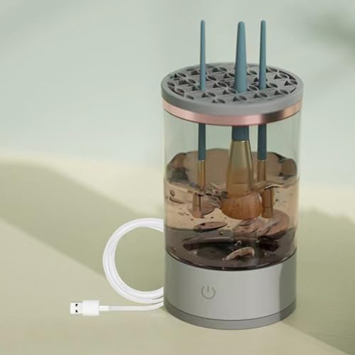 Ipalmay Automatic Makeup Brush Cleaner and Dryer Machine with Organizer
