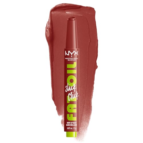 NYX Fat Oil Lip Balm - Lightweight, Buildable Vegan Lip Color