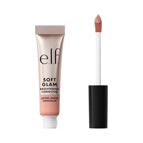e.l.f. Soft Glam Brightening Corrector - Light Pink, Hydrating Formula