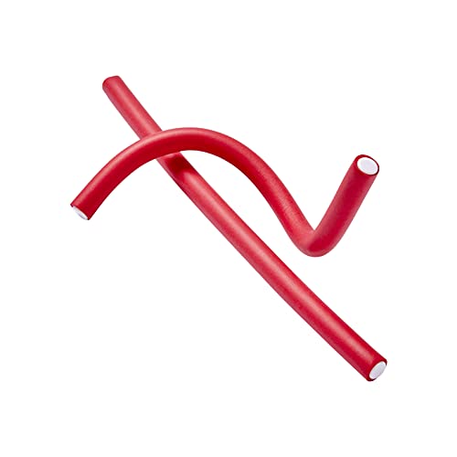 Red by Kiss Flexi Rods - Heatless Curlers for Bouncy Curls & Waves (Pack of 2)