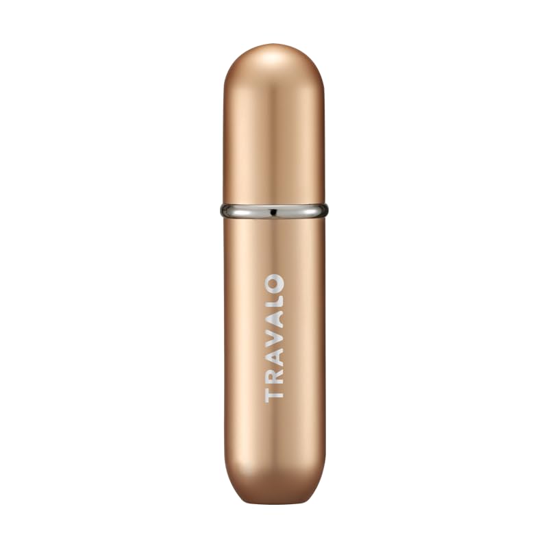 Travalo Gold Refillable Perfume Atomizer - Portable Mini Cologne Dispenser