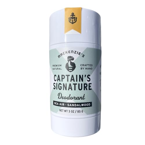 MacKenzie's Sandalwood Signature Deodorant - Natural, Aluminum-Free, 3 oz