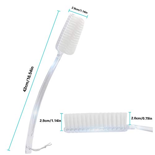 Ergonomic Back Shower Brush with Long Handle for Exfoliating Skin
