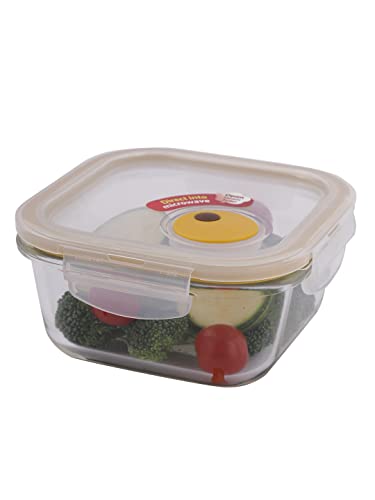 LocknLock 17-Ounce Vented Glass Food Storage Container