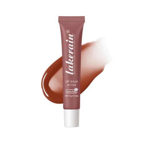 BAISEN DIARY Lip Butter Balm Vanilla Beige 1 - Ultra-Hydrating Nourishing Lip Care with Shea & Olive Oil
