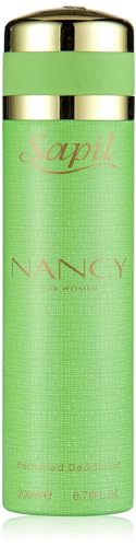 Sapil Nancy Green Deodorant Spray for Women - Floral & Fruity Fragrance