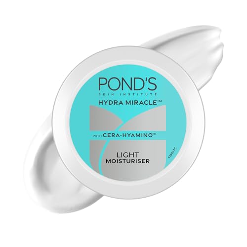Pond's Light Moisturiser 100ml (3.38 fl oz) with Vitamin E - Non-Oily, Hydrating Face Cream
