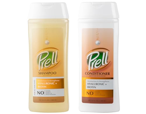 Prell Hyaluronic + Biotin Moisturizing & Strengthening Hair Care Duo 13.5 oz