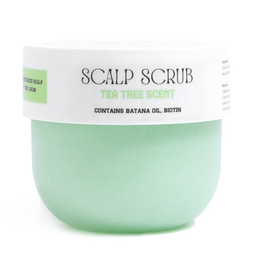 Tea Tree Scalp Scrub | Exfoliating Hair Treatment 14 oz