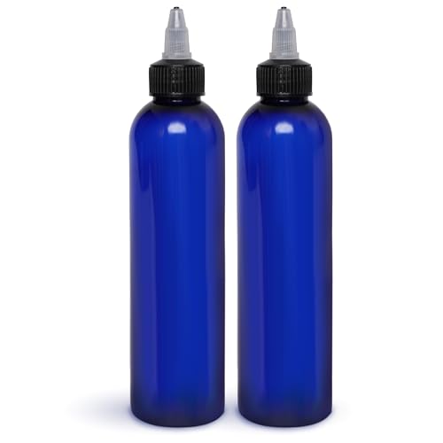 8 oz Twist Top Applicator Bottles - BPA-Free, Multi-Purpose, Leak-Proof