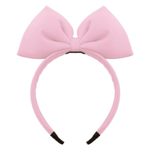 Pink Bow Headband for Women - Halloween, Christmas & Party Accessories