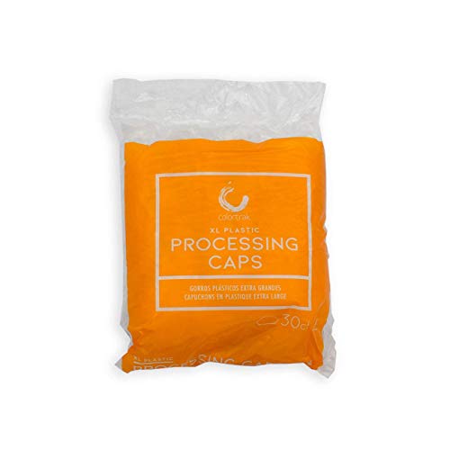 Colortrak Disposable Bouffant Caps for Hair Treatments - Clear