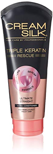 Cream Silk Triple Keratin Rescue Ultimate Straight Conditioner 340ml