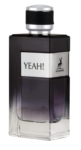 Maison Alhambra Yeah! Eau de Parfum for Men, Aromatic Fruity Fragrance 3.4oz