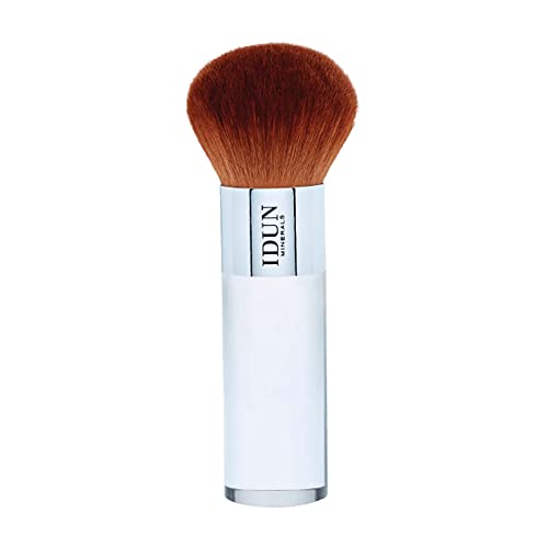 IDUN Minerals Large Powder Brush with Fluffy Taklon Bristles