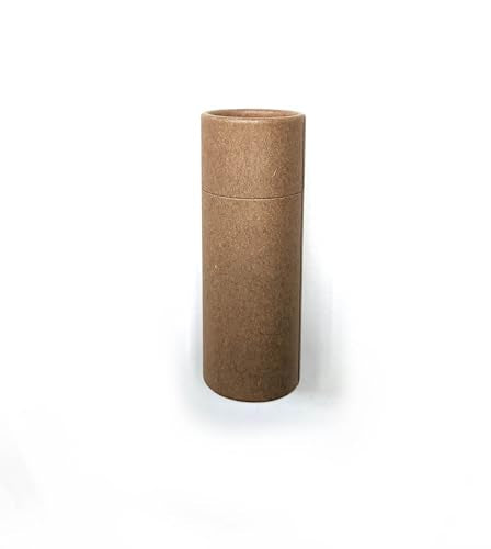 Empty Cardboard Deodorant Containers - 2.0 oz Push-Up Tubes (6-Pack)