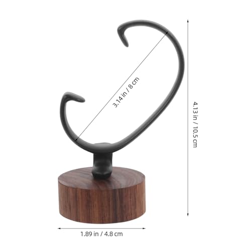 Elegant Wooden Watch Display Stand for Men & Women